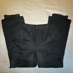 Sportscaster Black Insulated Ski Snow Pants